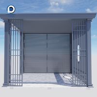 Pergola moderne 2026 en aluminium avec design à lamelles réglables