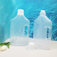 Bouteille HDPE avec étiquettes 2L bébé en plastique liquide détergent à lessive conditionneur de tissu adoucissant bouteilles d'emballage