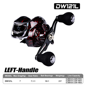 Kastking — moulinet de pêche casting horizontal, équipement étanche avec système de frein magnétique, grande vitesse 18 + 1 roulements - Product Image 4