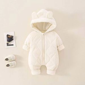 OEM/ODM Organic Cotton Infant & Toddler Winter Jumpsuit <b>Newborn</b> Baby <b>Snowsuit</b> & Rompers for Kids - Product Image 5