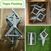 Piège à taupes et à gaufres en forme de tunnel facile à installer, solution professionnelle réutilisable de lutte antiparasitaire pour l'extérieur, pour la ferme et le jardin