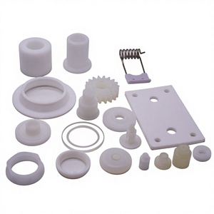 OEM Custom PTFE / Silicone <b>Rubber</b> Gasket <b>Washers</b> White <b>Sealing</b> Rings for Industrial Use - Product Image 2
