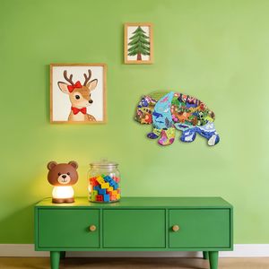 Puzzles d'animaux irréguliers pour enfants de 4 à 6 ans, 6 à 8 ans, 8 à 10 ans, 10 à 12 ans, puzzle panda 180 pièces, <span class=keywords><strong>jeu</strong></span> de puzzle éducatif pour le sol - Product Image 6