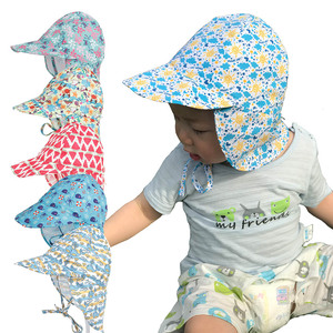 Cappelli da pescatore per bambini ad asciugatura rapida per bambini da 3 mesi a 5 anni protezione UV da spiaggia a tesa larga cappellini da sole essenziali per esterni - Product Image 1
