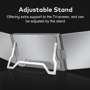 จอภาพพกพาแบบพับได้สามจอ Factory Direct S900 ขนาด 16 นิ้ว ความละเอียด 1200P IPS 100% sRGB สำหรับแล็ปท็อป Mac และ Windows - Product Image 4
