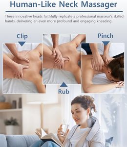 2024 <span class=keywords><strong>Breo</strong></span> Cordless Shiatsu <span class=keywords><strong>massaggiatore</strong></span> termico per relax collo e spalle - Product Image 3
