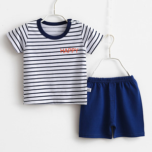 Conjunto de Ropa de Verano para Bebé de 2 Piezas, 100% Algodón, Traje Infantil con Estampado de Dibujos Animados, Manga Corta - Product Image 5