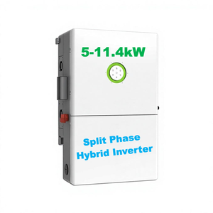 Inversor híbrido trifásico Timelec de 5-11.4kW con protección IP65, compatible con baterías de litio y baterías de plomo-ácido. - Product Image 1