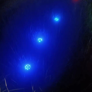 Ngoài trời năng lượng mặt trời đèn ngoài trời 8LED 3 chế độ làm việc không dây IP65 không thấm nước năng lượng mặt trời an ninh tường ánh sáng lạnh trắng - Product Image 3