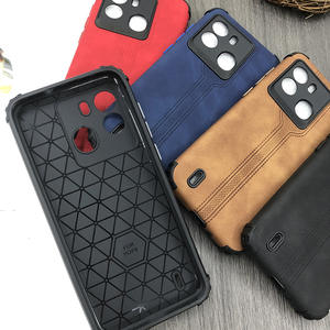 เคสฝาครอบด้านหลังโทรศัพท์มือถือหนัง TPU สไตล์ป้องกันการกระแทกสำหรับ Redmi 10 <span class=keywords><strong>2022</strong></span> 10C สินค้าใหม่ - Product Image 1