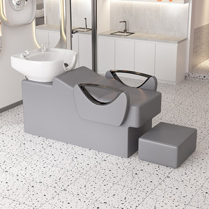 Sillón de lavado para salón con <span class=keywords><strong>lavacabezas</strong></span> reclinable - Product Image 4
