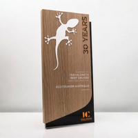Panneau de porte personnalisé en bois JC-LM254, plaque décorative pour intérieur et extérieur