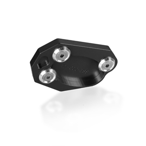 Pata de cabra para motocicleta, soporte lateral para agrandar, almohadilla de pie de extensión de Base antiesquí para KAWASAKI <span class=keywords><strong>ER6N</strong></span> / <span class=keywords><strong>ER6F</strong></span> / EX6 2012 - 2017 - Product Image 3