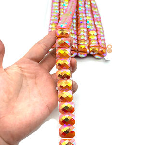 2026 personnaliser <span class=keywords><strong>Samba</strong></span> Tango carnaval Costume carnaval garniture fer sur Orange AB strass diamant Applique garniture - Product Image 2