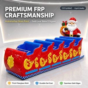 Manège <span class=keywords><strong>de</strong></span> train rotatif sur le thème <span class=keywords><strong>de</strong></span> Noël, mini-montagnes russes <span class=keywords><strong>de</strong></span> parc d'attractions, certifié CE, directement <span class=keywords><strong>de</strong></span> l'usine - Product Image 4