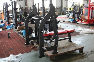 Allsome — <span class=keywords><strong>banc</strong></span> <span class=keywords><strong>de</strong></span> poids multifonction, socle <span class=keywords><strong>plat</strong></span> pour l'entraînement physique, la <span class=keywords><strong>musculation</strong></span> et la gymnastique - Product Image 3