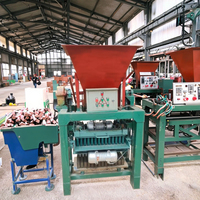 Usine de blocs de béton automatique professionnelle, machine à fabriquer des briques à haute efficacité