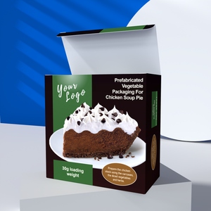 Boîte d'emballage personnalisée en satin pour tarte au chocolat, boîte en papier pour dessert congelé, emballage pour tarte - Product Image 6