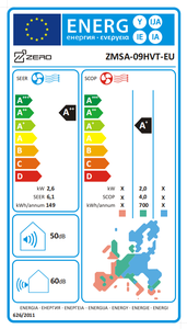 Inversor de refrigeración y calefacción <span class=keywords><strong>Minisplit</strong></span> 7000 9000 12000 18000 24000Btu Europa Aire acondicionado <span class=keywords><strong>WiFi</strong></span> 220-240V Aire acondicionado - Product Image 6