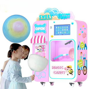 Robot de máquina expendedora de algodón de azúcar de lujo multifuncional es adecuado para varios lugares comerciales - Product Image 6