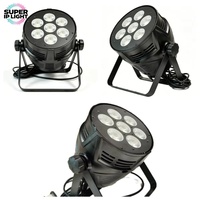 Projecteur LED COB 7x50W, blanc chaud, blanc froid, température de couleur réglable, DMX512, éclairage de surface pour scène, mariage, théâtre, spectacle
