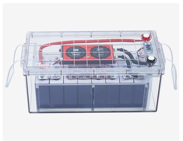 12V 200AH LiFePO4 Battery with Transparent Case for Home Solar Energy System for Home Use