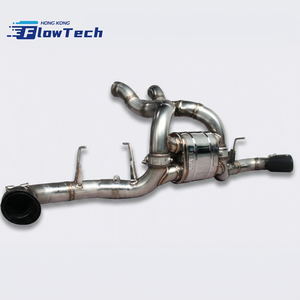 Échappement arrière haute performance en acier inoxydable pour McLaren 540/540C/570S/570GT 3.8 avec système de silencieux à soupapes - Product Image 5