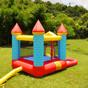 Castillo inflable de tela Oxford, juguetes combinados, casa que rebota multifuncional, combinaciones de paredes de escalada inflables - Product Image 5