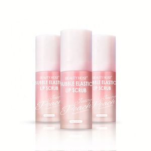 Gommage exfoliant pour les lèvres au sucre, à la pêche, naturel et biologique, hydratant et réparateur, de haute qualité, vente en gros, OEM, faible MOQ - Product Image 4