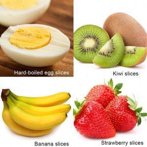 Modern <b>Kitchen</b> <b>Accessories</b> Stainless Steel Wire Egg Snipper and Quail Boiled Egg Divider 8 Blades Manual Kiwi Fruit Cutter - Product Image 6