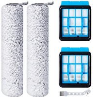 Ensemble de filtres à brosse à rouleaux en plastique lavables et réutilisables pour aspirateur Bissell Cross Wave Omni Force 3912N 4046