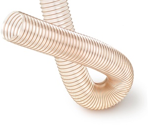 Polyurethane Transparent Wall Air Pu Steel Wire Duct <strong>Hose</strong> Abrasion Resistant Industrial Dust <strong>Suction</strong> <strong>Hose</strong>/ Ventilation Pipe - Product Image 1