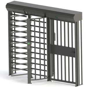 Il s'agit d'une combinaison de tourniquet pleine hauteur et de porte latérale, le passage de la porte latérale est large pour les personnes handicapées et les chariots. - Product Image 4