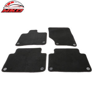 พรมปูพื้นสำหรับออดี้คิว 7 07-15 ผ้ากำมะหยี่สำหรับรถยนต์สีดำด้านหน้าด้านหลังชุดพรมกันลื่น - Product Image 4