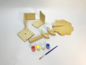 Kit de Pot de <span class=keywords><strong>Fleurs</strong></span> en Bois à Assembler Soi-Même - Product Image 4