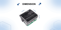 Printer Thermal Micro Panel Mount Cashino CSN-A1 58mm untuk Perangkat Analisis Gas