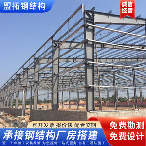 Servicio de Diseño de Ingeniería para la Construcción de Naves Industriales y Almacenes de Acero al Carbono Q235 de la Fábrica de Estructuras de Acero Mengtuo - Product Image 2