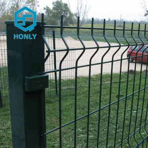 Xây dựng 3D dây lưới hàng rào kim loại vườn động vật WPC thanh hàng rào tấm cho bảng điều khiển phụ kiện PVC khung hàng rào tấm - Product Image 4