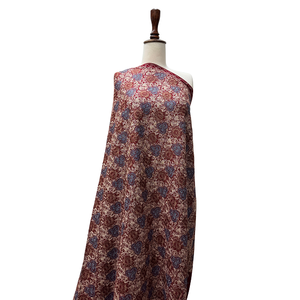 Wholesale Floral All Over Machine Embroidered <b>Shawls</b> Luxury Designer Collection Custom Traditional Ethnic Daily Wear - Product Image 5