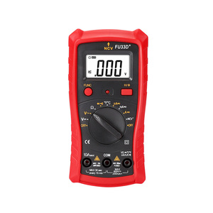 Multímetro Digital Fu33d de 3 Dígitos, 600V 10A, Cuerpo de Plástico, Función NCV para Pruebas Eléctricas - Product Image 4