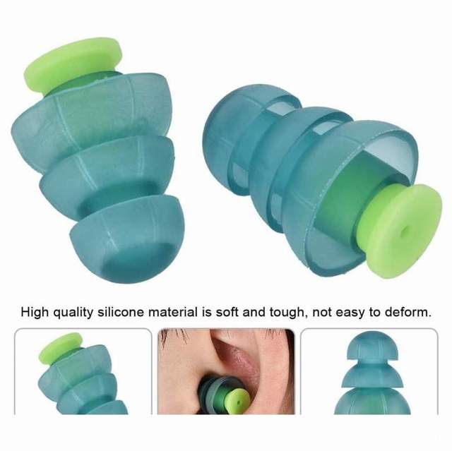 Noise Cancellation Silicon Earplugs Concert Earplugs Noise Cancelling Musician Earplugs