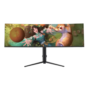 ไฟป้องกันสีฟ้า4K 5K <span class=keywords><strong>HDR</strong></span> 144Hz จอ PC เล่นเกม pip/pbp โค้ง49นิ้วจอคอมพิวเตอร์พีซี - Product Image 1