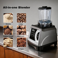 Professionele commerciële blender, sapcentrifuge, molen en smoothiemachine, heavy-duty voor hotel, restaurants en huishoudelijk gebruik, met zuivere koperen motor