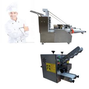 Paquet de certification CE Machine après-vente Roti Maker Ligne de production automatique de pain pita arabe Machines de fabrication de produits céréaliers - Product Image 1