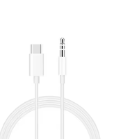 Typ C 3,5mm Audio-Aux-Kabel USB-C 3,5mm Adapter Splitter 1m Stereo-Verlängerung Auto-Aux-Kabel für Computer