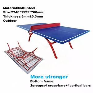 Nhà máy tùy chỉnh cung cấp bảng bóng bàn, <span class=keywords><strong>SMC</strong></span> chuyên nghiệp <span class=keywords><strong>ping</strong></span> <span class=keywords><strong>pong</strong></span> bảng cho ngoài trời/trong nhà - Product Image 2