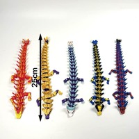 Figurine de dragon articulée en PLA imprimée en 3D, style super-héros, jouet à articulations flexibles, cadeau de collection écologique