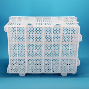 Caisses en plastique robustes et respirantes pour la cueillette en vignoble et paniers à raisins pour le travail agricole professionnel - Product Image 1