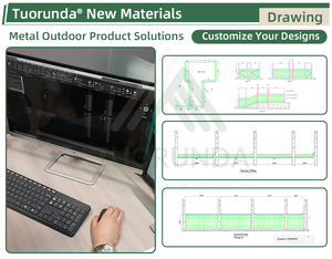 Pérgola <span class=keywords><strong>de</strong></span> aluminio para patio con aspecto <span class=keywords><strong>de</strong></span> <span class=keywords><strong>madera</strong></span> - Product Image 5