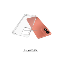Étui transparent en TPU pour chargement sans fil, ultra-fin, avec airbags aux 4 coins, protection électroplaquée anti-jaunissement et antichoc pour objectif